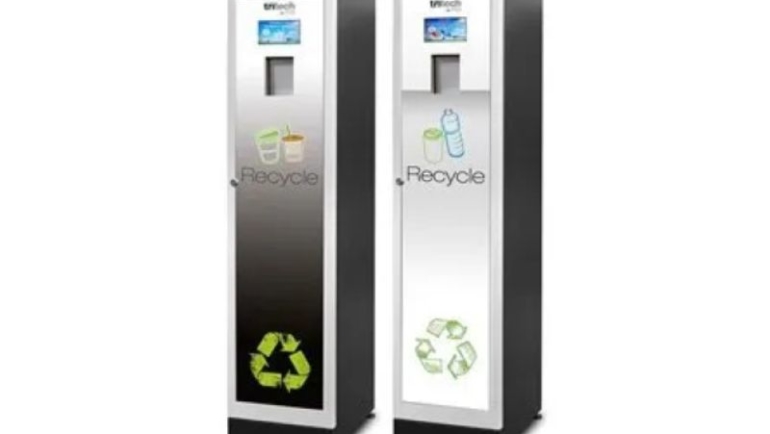 Compattatori lattine, bicchieri e bottiglie in plastica/carta